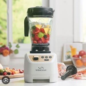 Princess House Vida Sana Blender - Black and White